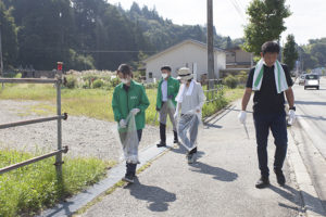 高山　清掃活動　ロビン